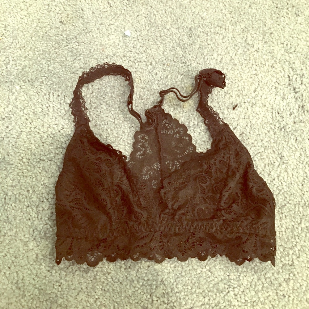 Black bralette