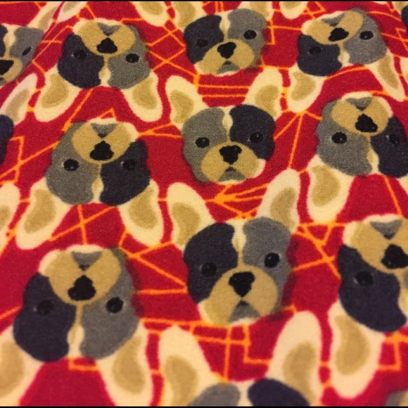 🎉SALE🎉BNWT LULAROE FRENCHIES TC LEGGINGS 🐶🦄 - Picture 2 of 3