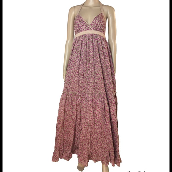 Moda International Dresses & Skirts - Moda International floral backless halter dress