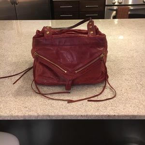 Botkier red leather everyday shoulder purse