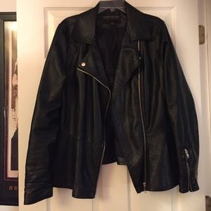 Faux Leather Jacket