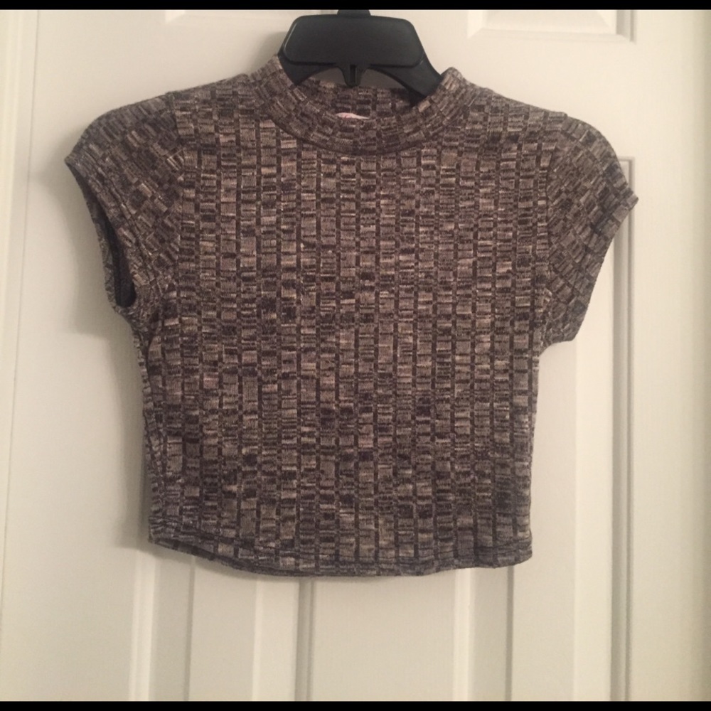 Ribbed crop top