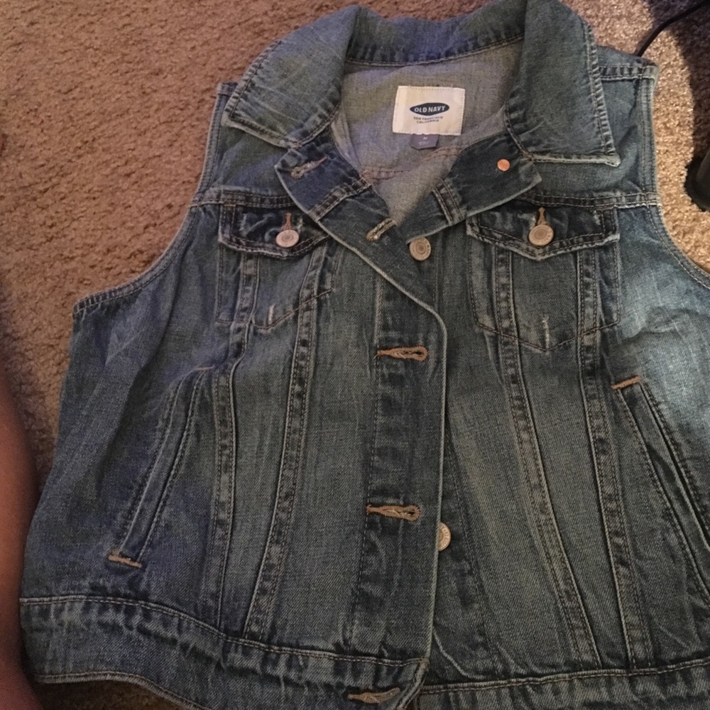 Denim vest
