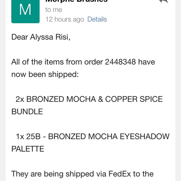 Traded Morphe Bronzed Mocha and Copper Spice - Picture 2 of 2