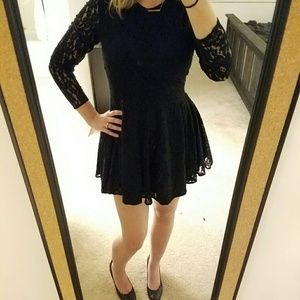 Black party dress