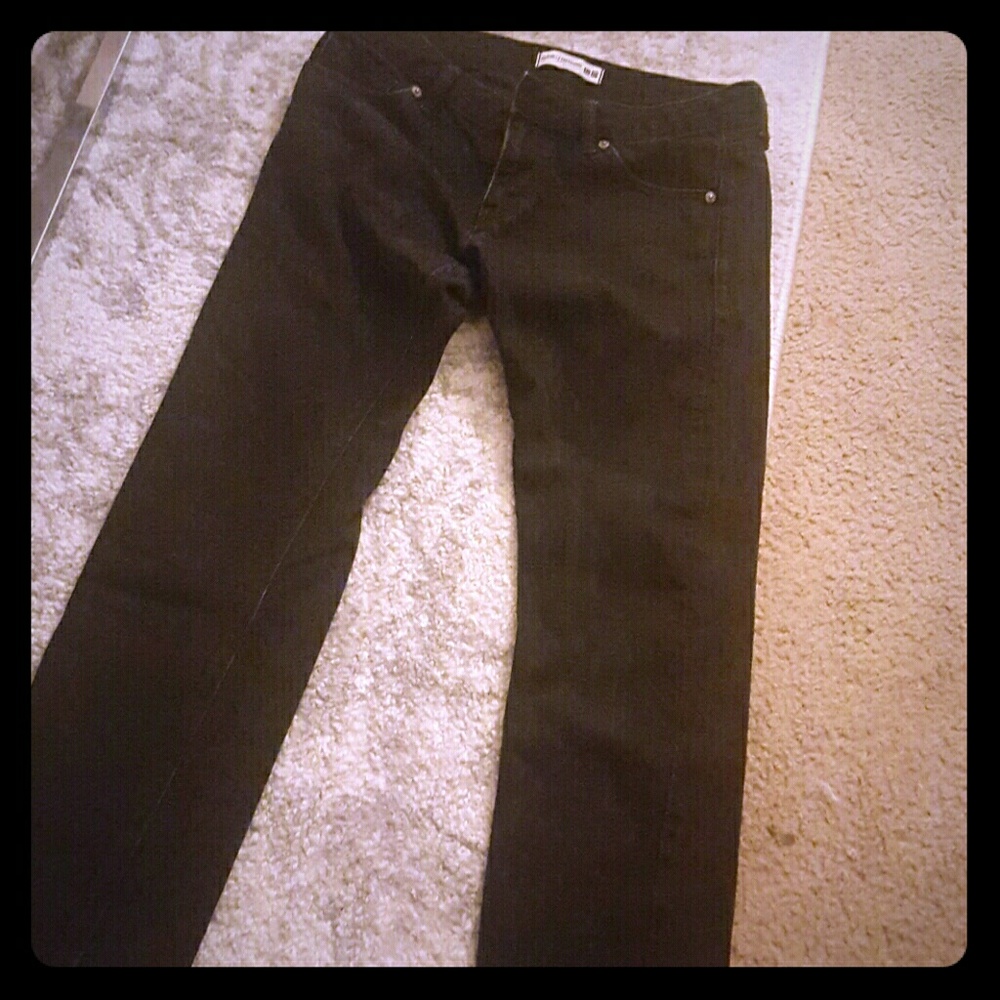 Ines De La Fressange Paris uniqlo black jean