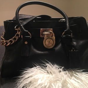 Michael Kors leather Hamilton bag