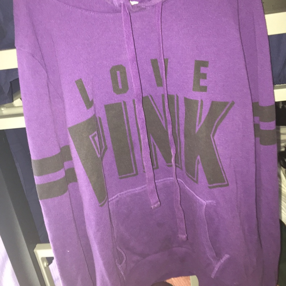 PINK purple hoodie