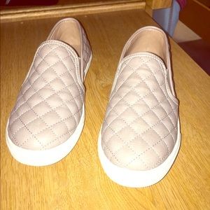 Steve Madden Tan Sneaker Slides