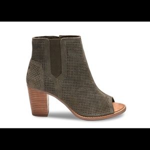 TOMS suede bootie