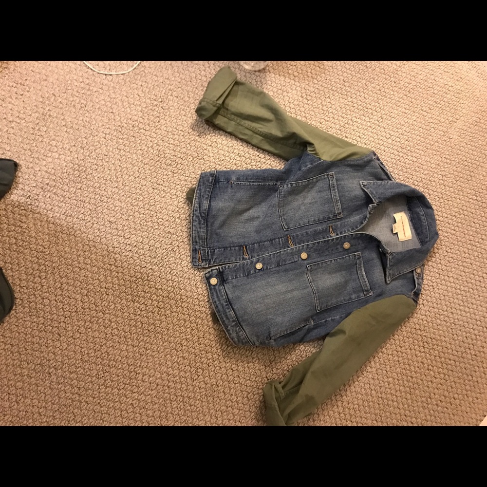 Anthropologie denim jacket