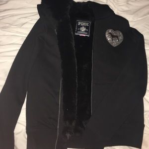 Black VS Pink jacket