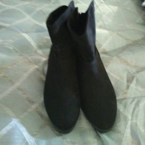 Black ankle boots