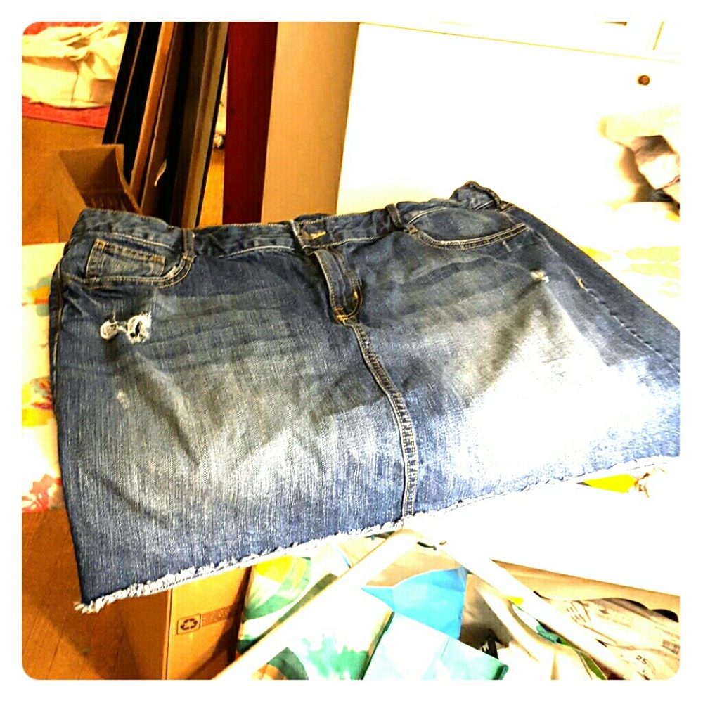 Size 18 Old Navy Denim Skirt