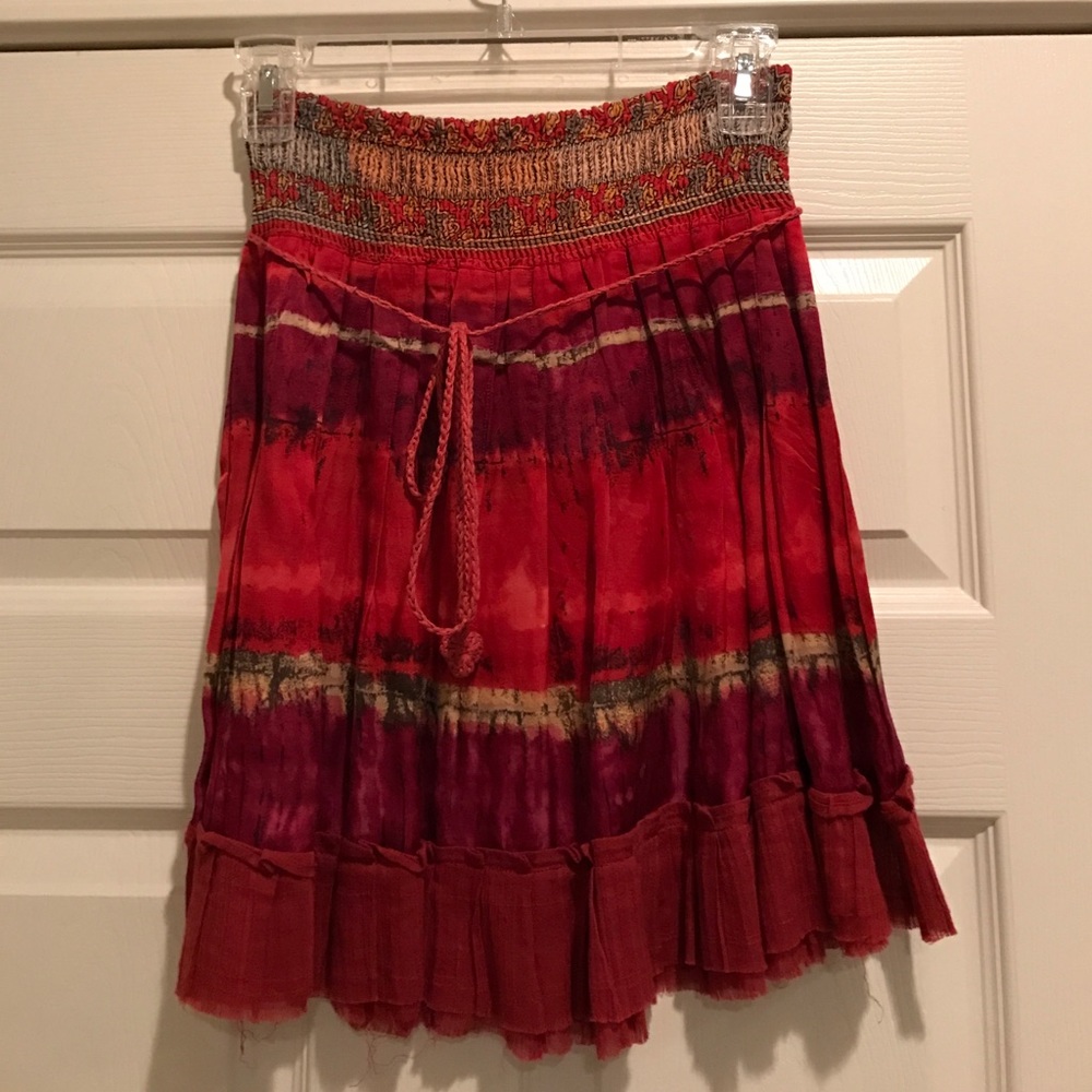 High waisted skirt