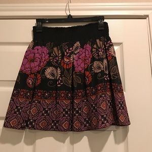 High waisted skirt