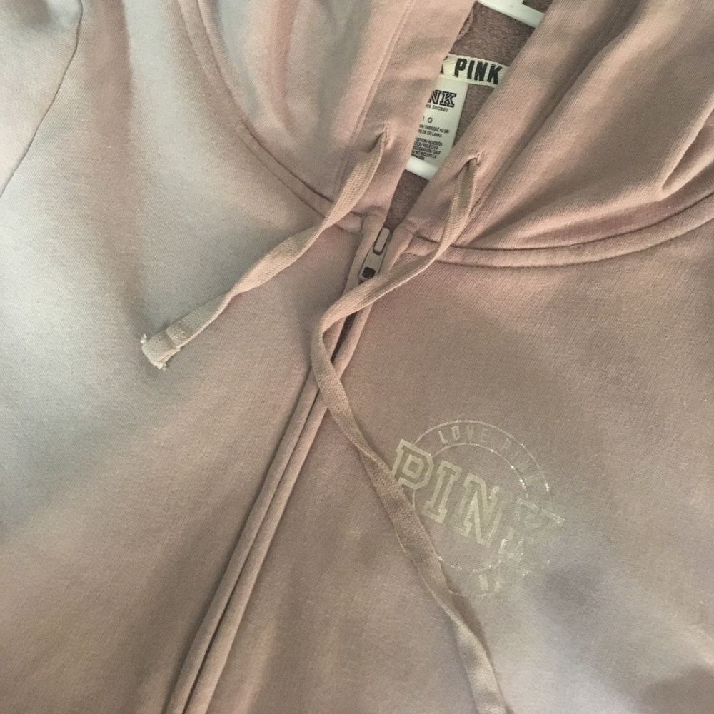 PINK EUC full zip