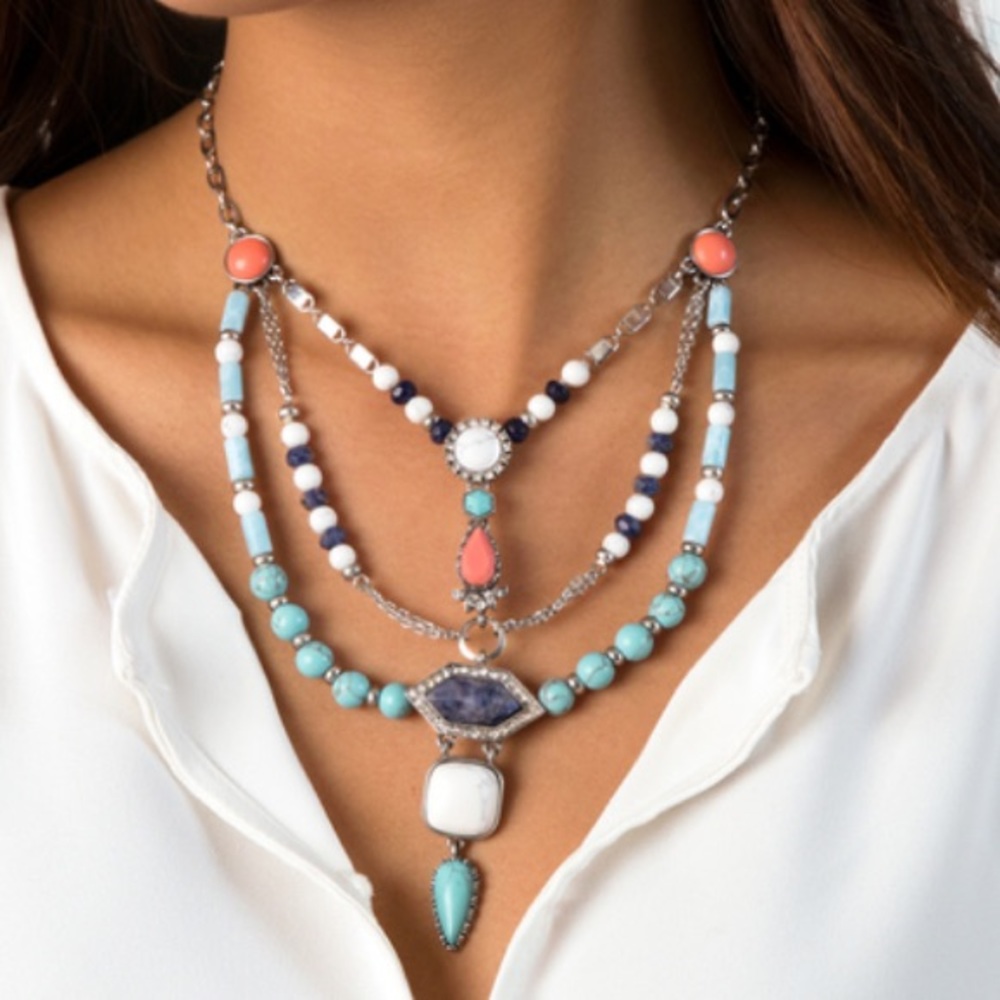 Multi Row Necklace