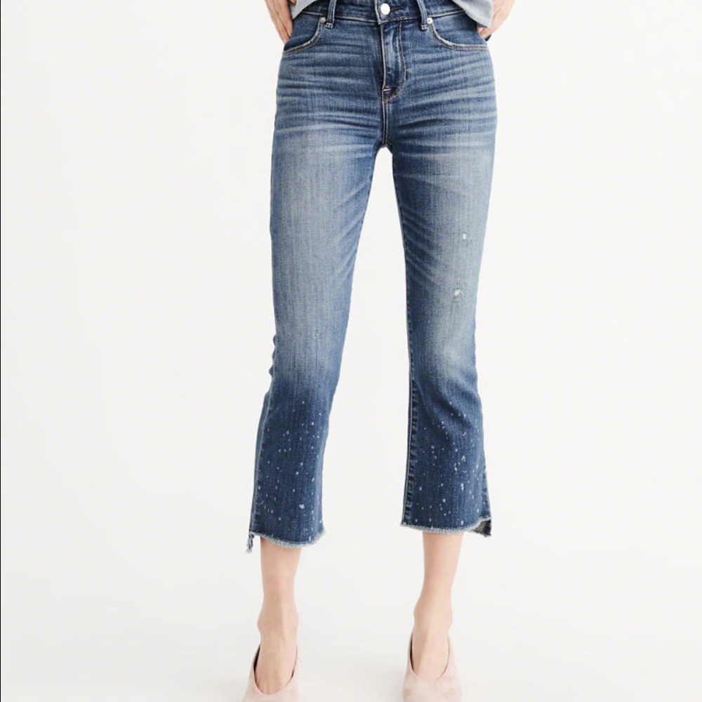 A&F Ankle Flare Jean