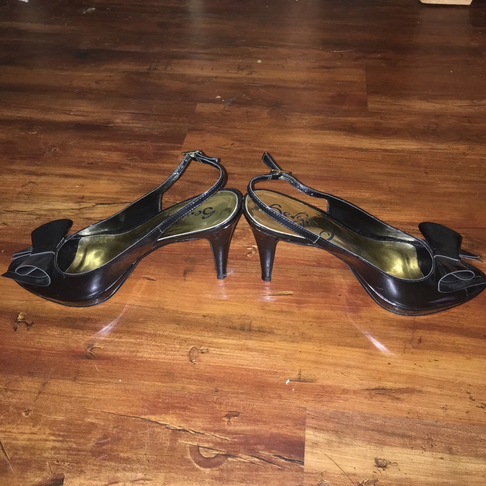 Black heels