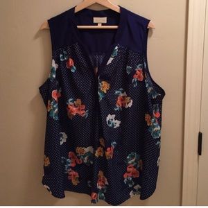 🌺 Sleeveless Modcloth Blouse 🌺