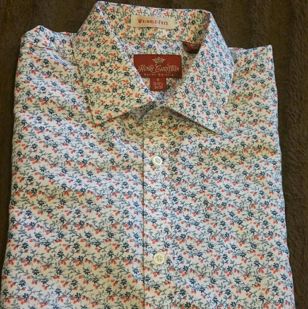 Henri Christian Great Britain dress shirt
