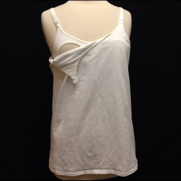 Gilligan & O'Malley Tops - Gilligan & O'Malley Breast Feeding Cami