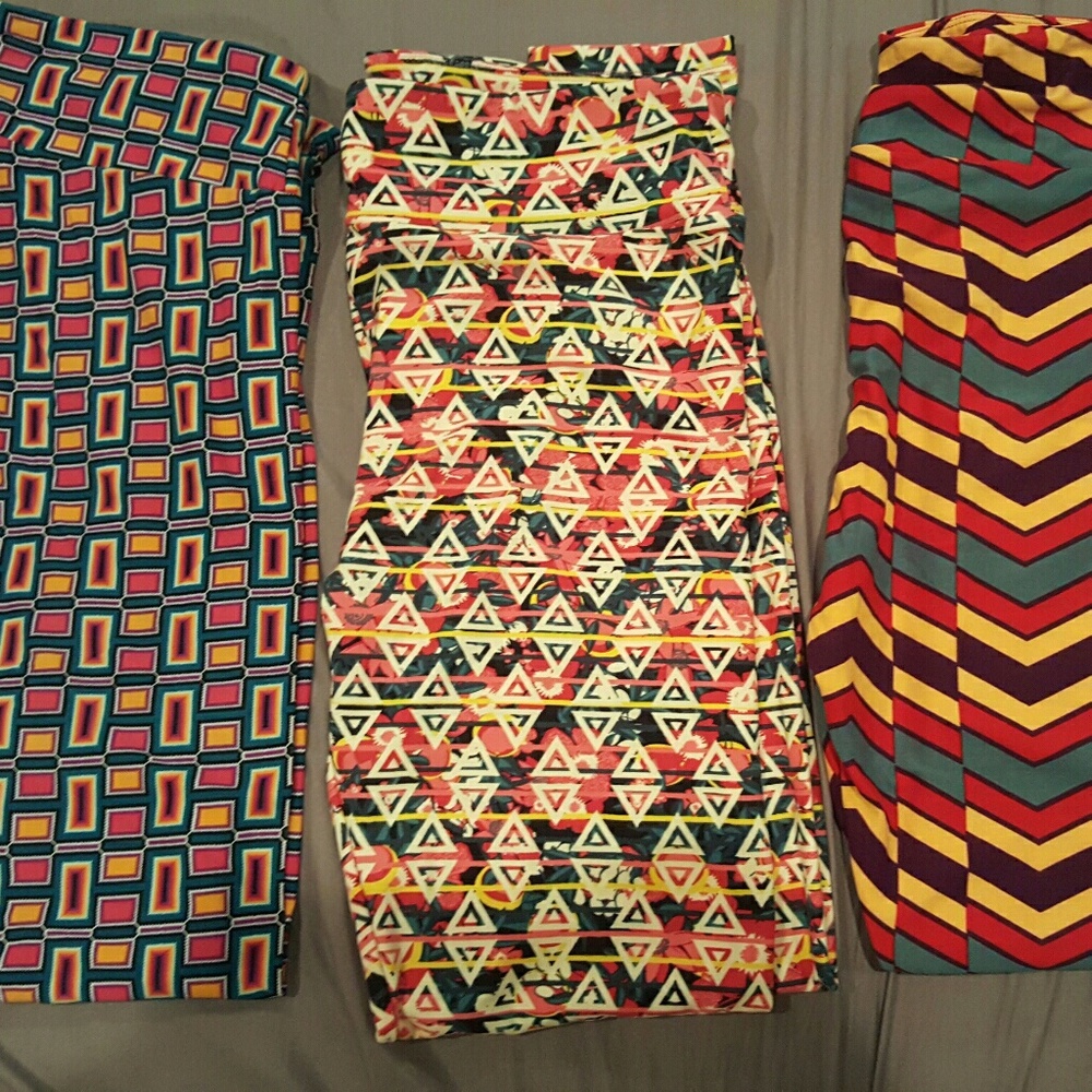 Bundle of 4 NEW TC tall and curvy lularoe leggings