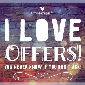 I love to negotiate!