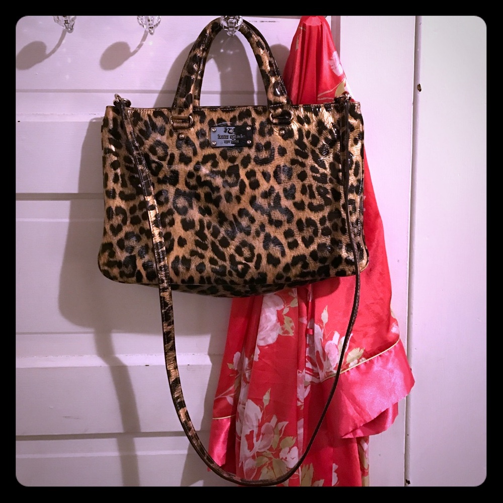 RESERVED - Kate Spade Leopard Crossbody Satchel