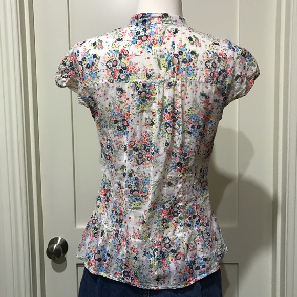 Sweet Floral Peplum Shirt from H&M - Picture 2 of 5