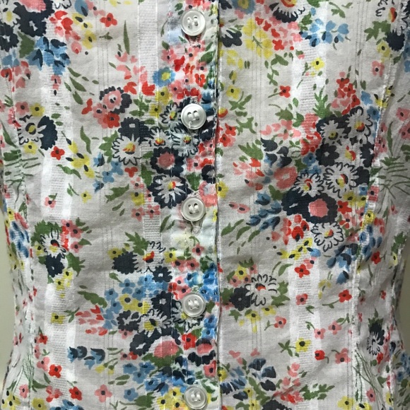 Sweet Floral Peplum Shirt from H&M - Picture 3 of 5