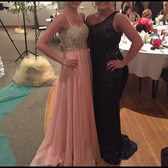 Pink prom dress - Picture 1 of 3