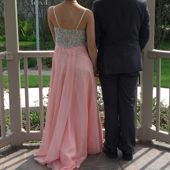 Pink prom dress - Picture 2 of 3