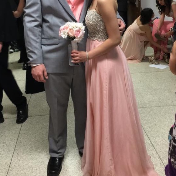 Pink prom dress - Picture 3 of 3