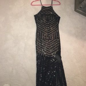Black prom dress