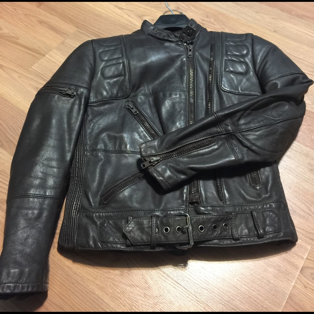 Vintage Hein gericke leather jacket/see more photo listing