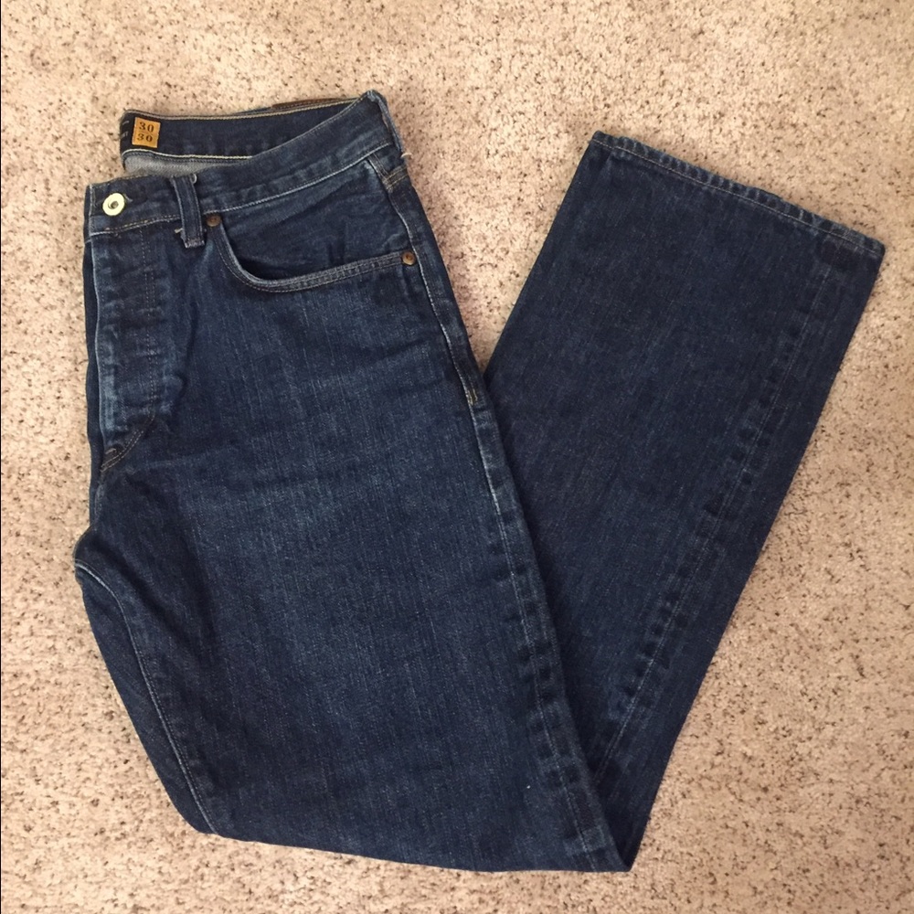 J.Crew Mens Slim Straight Jeans