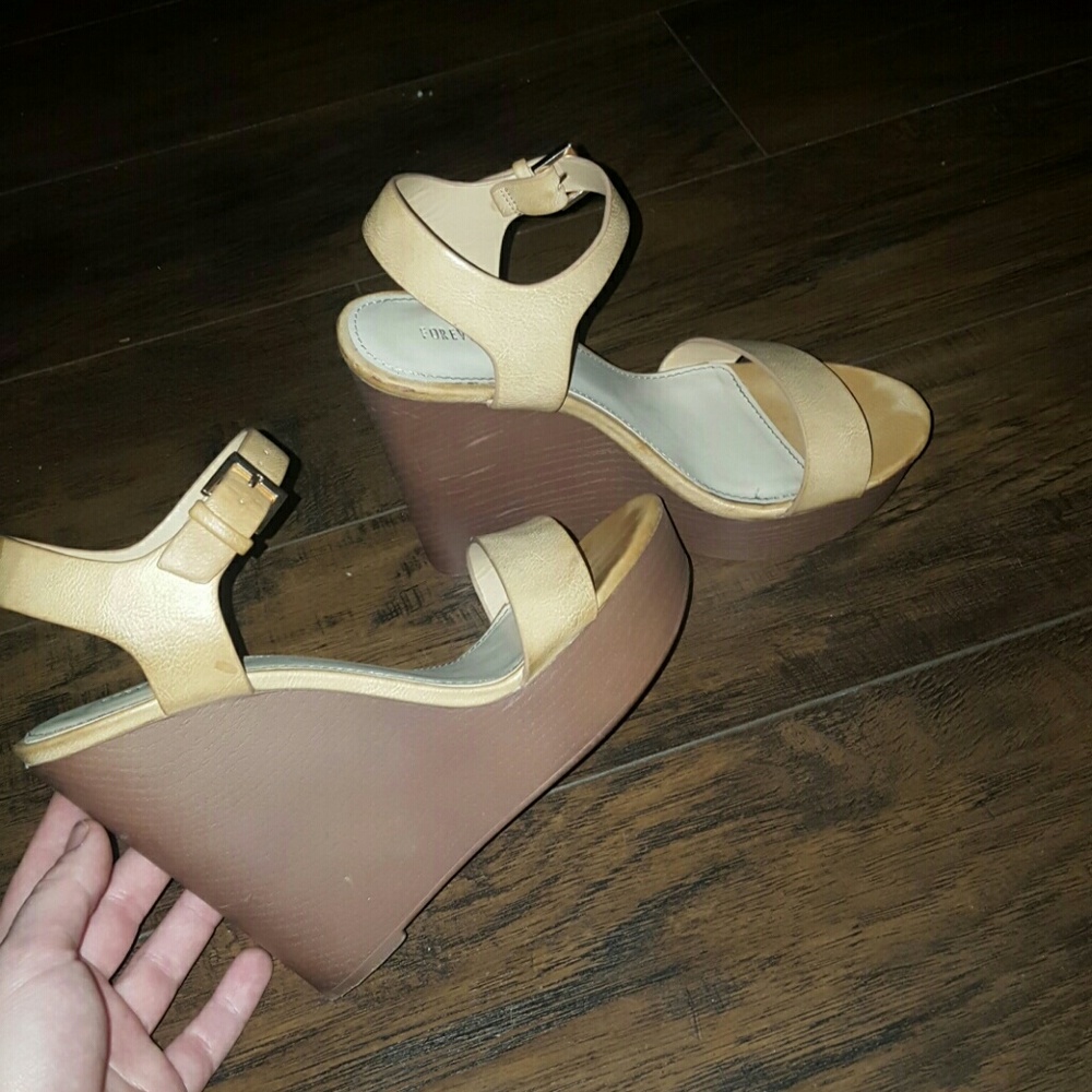 Tan 6 Inch Heels