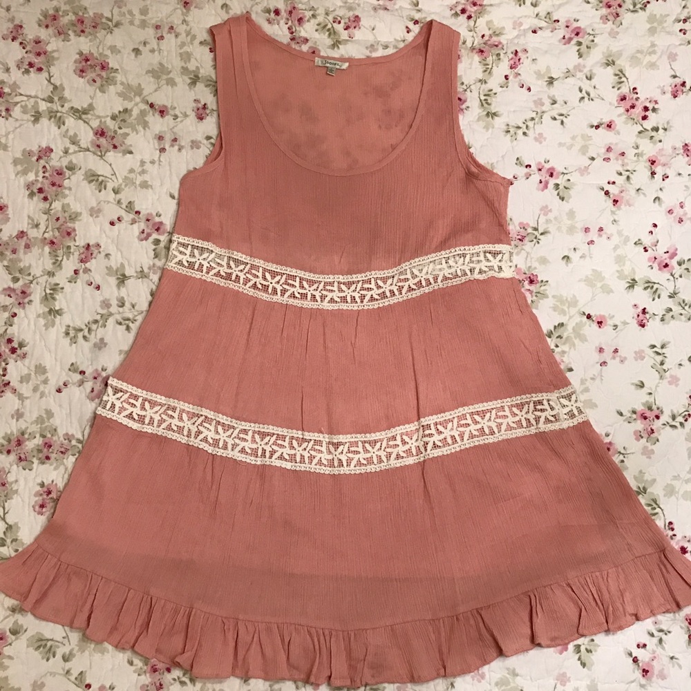Large Pink Lace dress