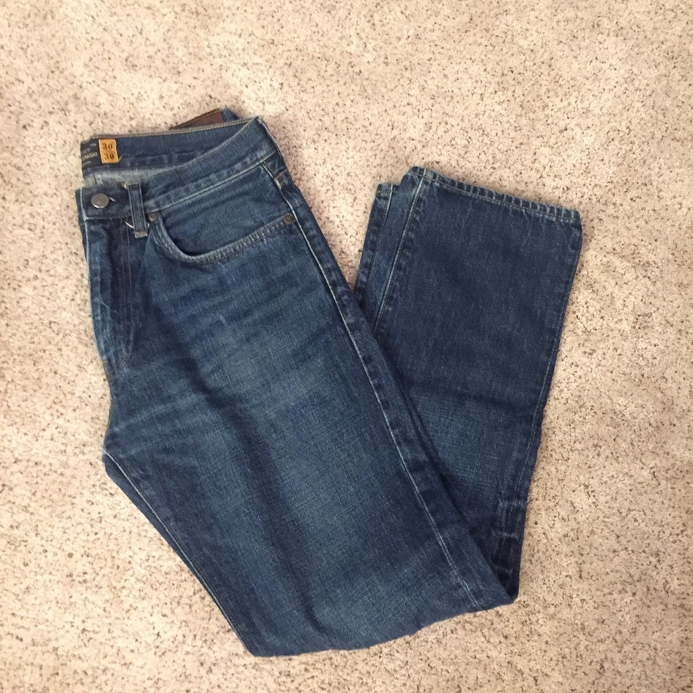 J.Crew Mens Slim Straight Jeans