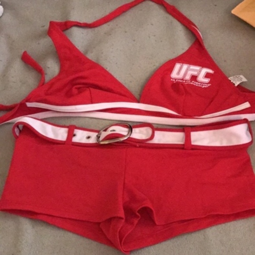 UFC octagon girls outfit