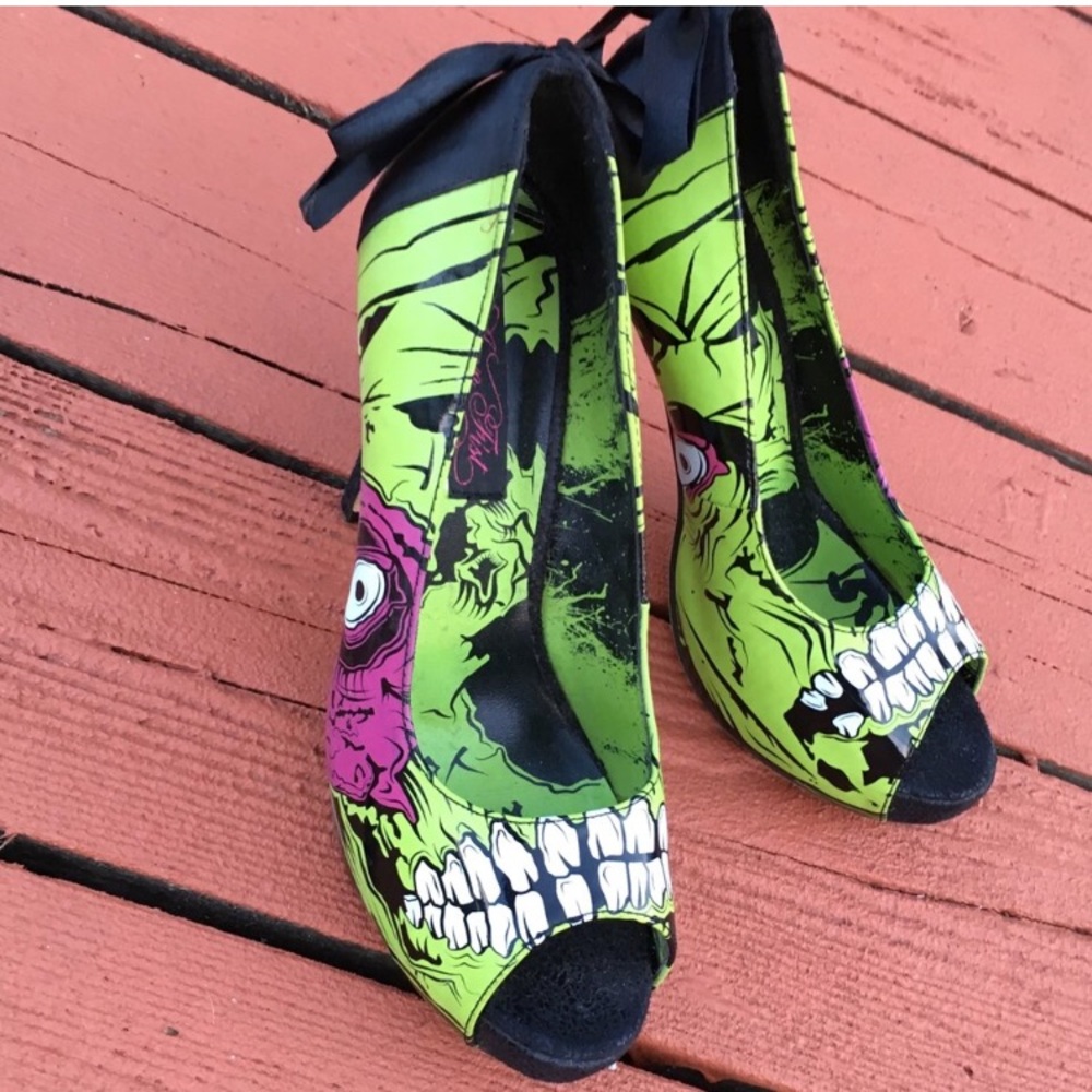 Iron Fist Zombie Heels