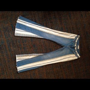 Free people bell bottom jeans