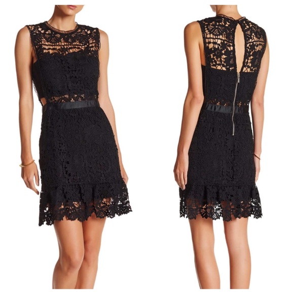 Romeo & Juliet Couture Dresses & Skirts - Romeo & Juliet Couture Black Sleeveless Lace Dress