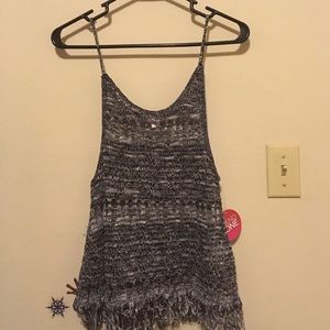 Knitted tank