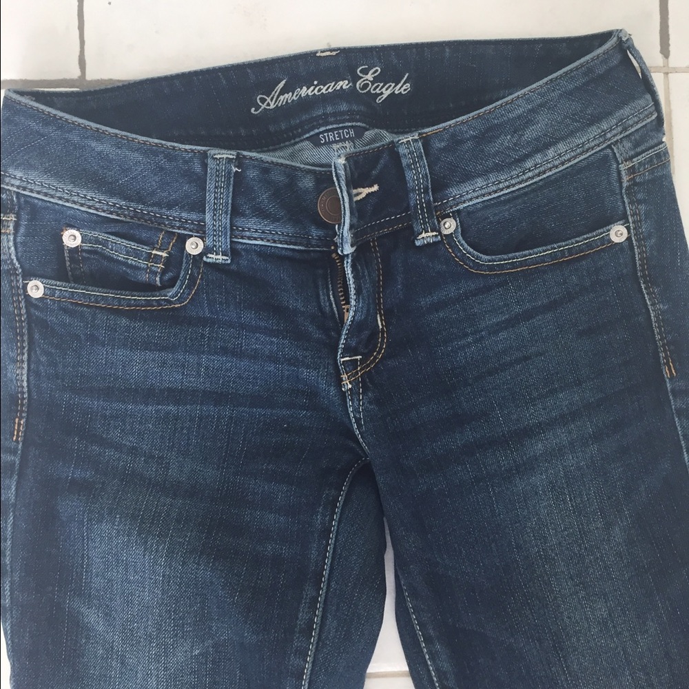 American Eagle Slim Boot Jeans 00 short