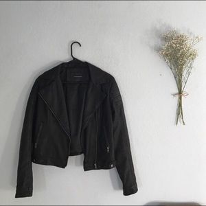 Flawless Brandy Melville Leather Jacket