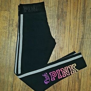 VS Pink Full Length Yoga Pants