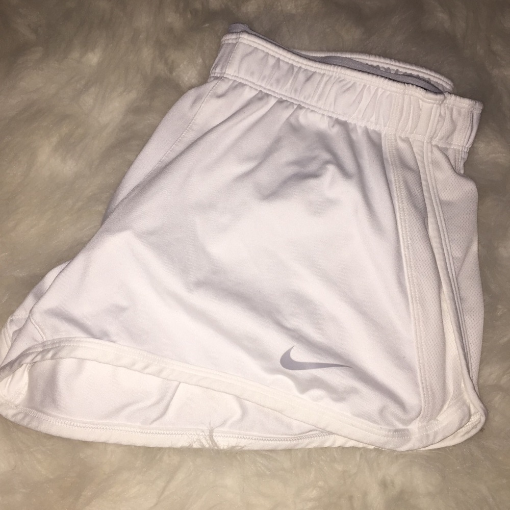 White Nike Tennis Shorts